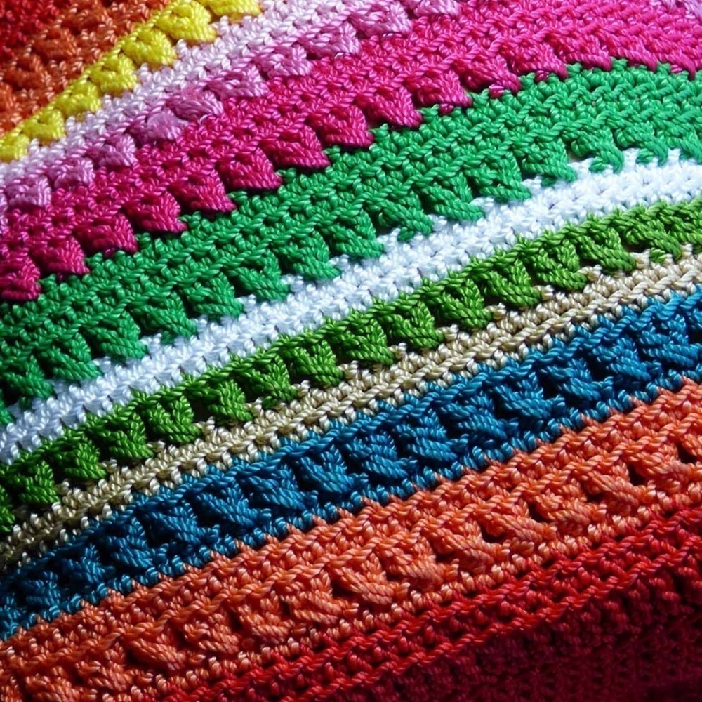 The Sak vintage Carry All Rainbow Striped Sling Boho Style backpack - Picture 2 of 9